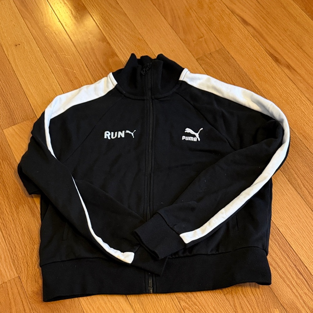 Puma Black and White T7 Jacket